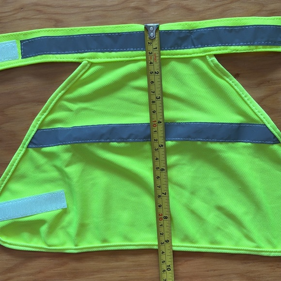 NIB Reflective Dog Vest Small Yellow Running safety training walking hunting - Picture 6 of 8